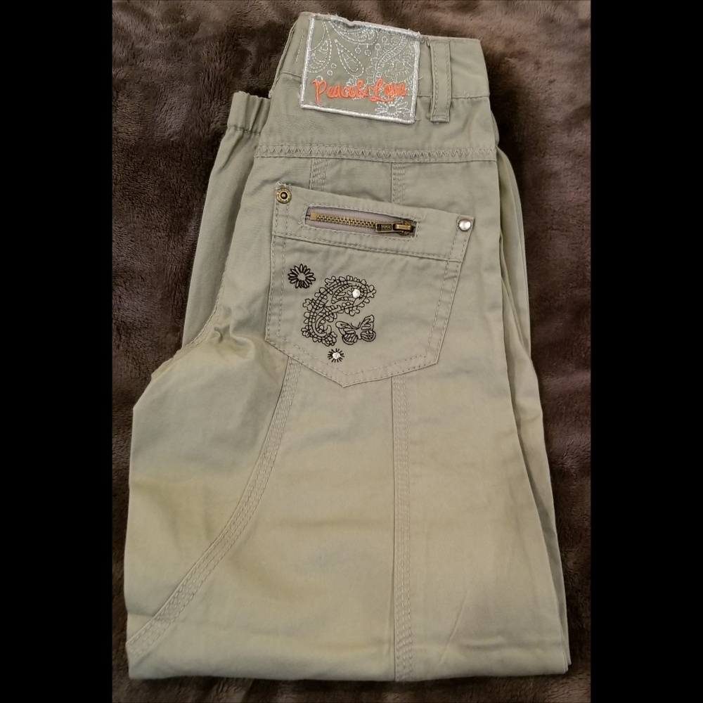 3/$25 Ani Sanzuri adjustable waist elastic at hem
